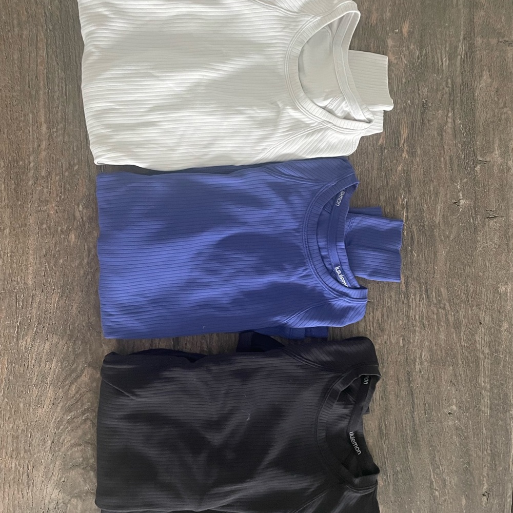 Lululemon Rulu ribbed long sleeve shirt BUNDLE